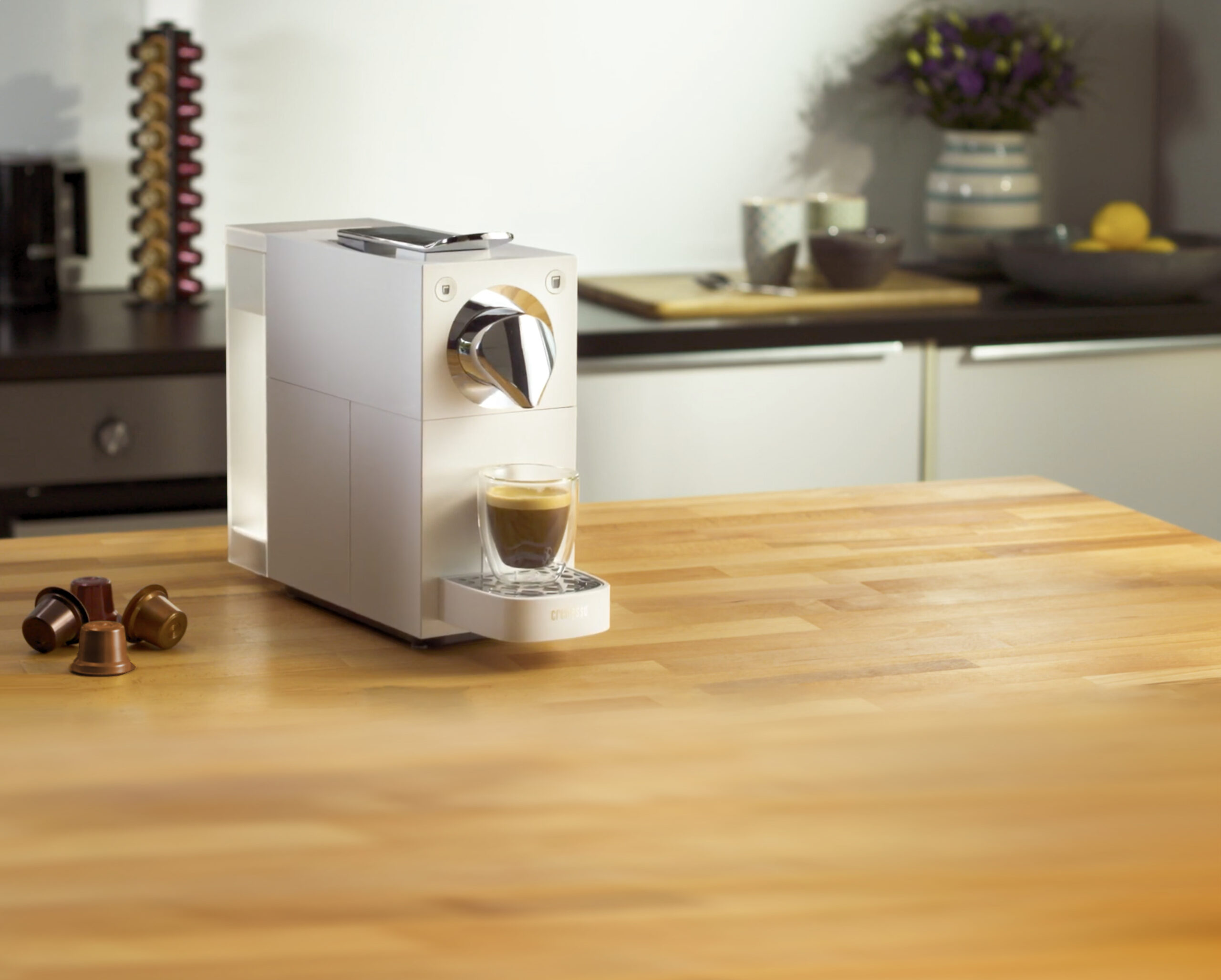 Café Cremesso y cafetera de Aquaservice